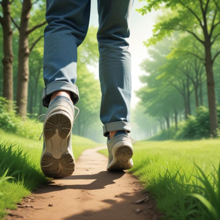 Importance of regular walking