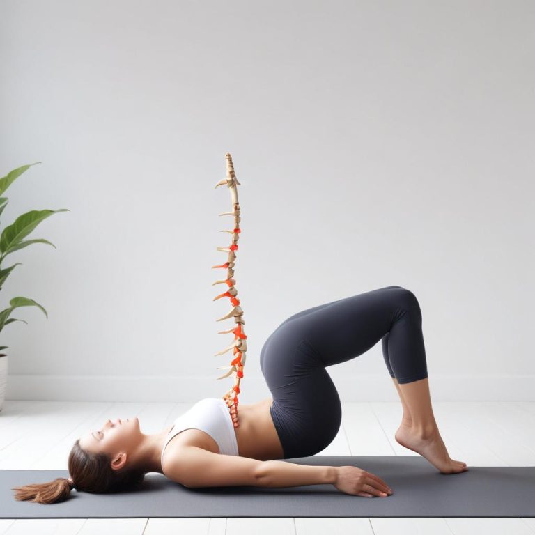 Stretching the lower back