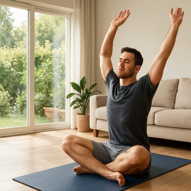 Healthy life rhythm for men