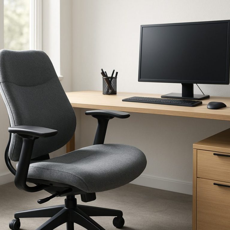 Men’s gentle movement breaks during work