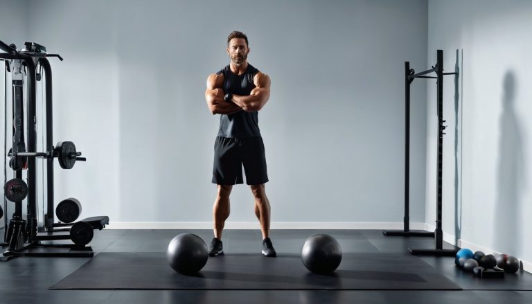 Home workout plans for men, fitness exercise gym training man