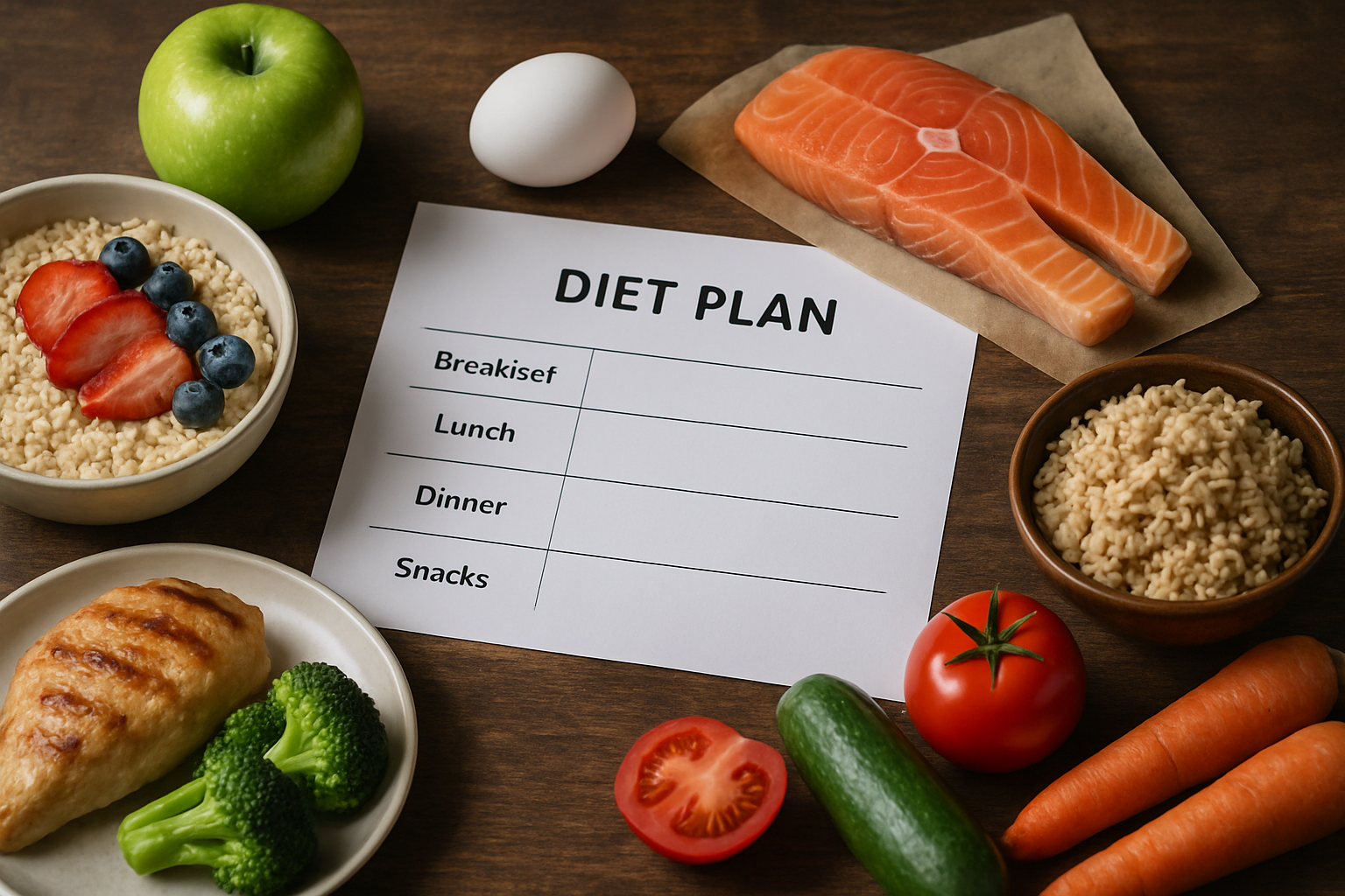 Creating a Balanced Diet Plan for Men
