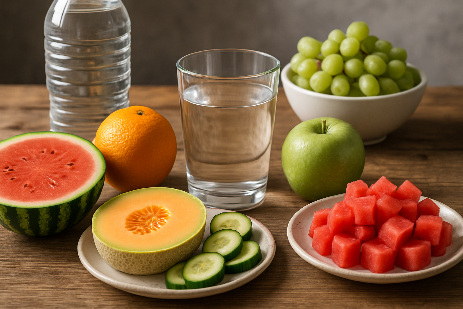 Hydrating Foods and Beverages for Men