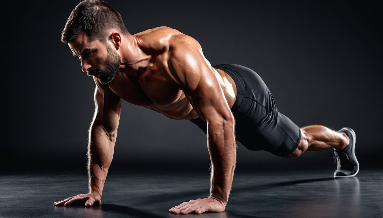Mens flexibility and mobility exercises, stretching fitness man