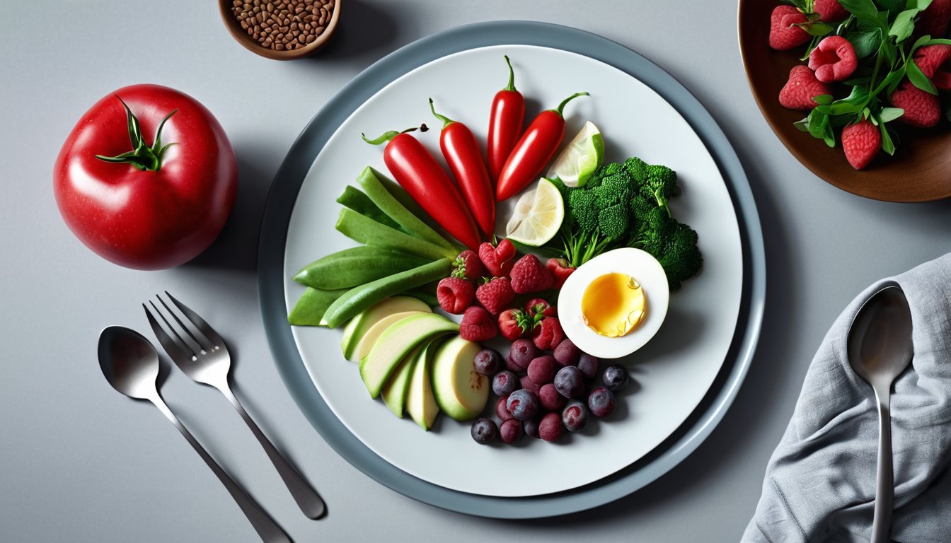 Nutrition for men with high blood pressure, healthy food heart