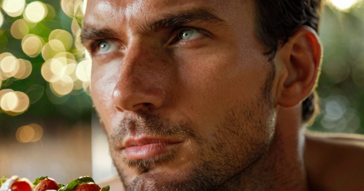 Men’s balanced diet for energy